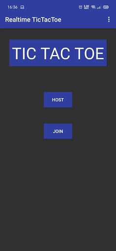 Realtime TicTacToe Screen 2