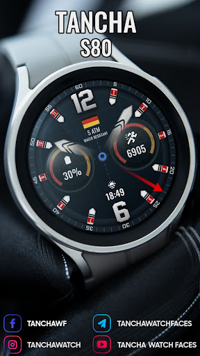 Tancha S80 Watch Face screenshot 15