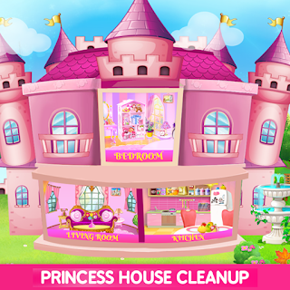 Princess House Cleanup Girls apk