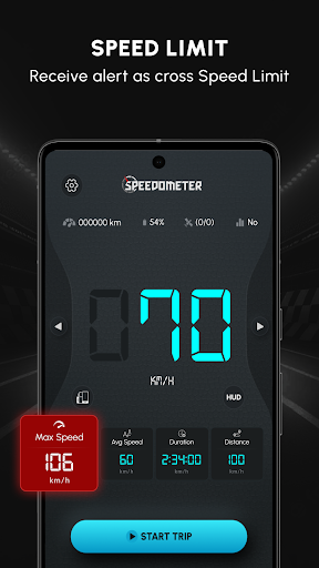 GPS Speedometer: Speed Tracker Screenshot 4 - AppWisp.com