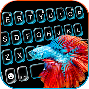 Betta Fish Aquarium Tema del teclado