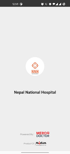 Android application Nepal National Hospital screenshort