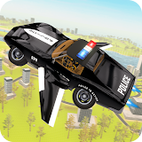 Real Police Flying Car Game 3D icon