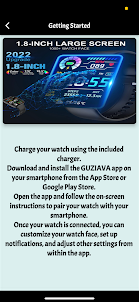 GUZIAVA Smart Watch guide