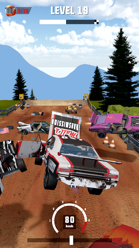 Mad Racing 3D - Crash the Carのおすすめ画像4