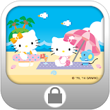 Hello Kitty Beach Screen Lock icon