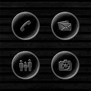 Dark Space Rusted Silver Icons