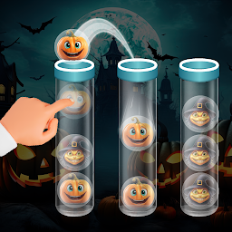 Halloween Sort Puzzle Pumpkin