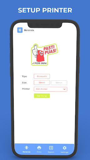 Android application Pom Mini screenshort