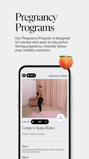 Screenshot of Tammy Fit