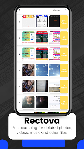 Rectova-Recover deleted files Screen 3