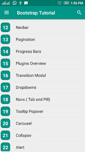 Bootstrap Tutorial Screen 2