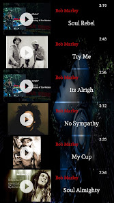 Captura de Pantalla 7 Bob Marley All Songs All Album android