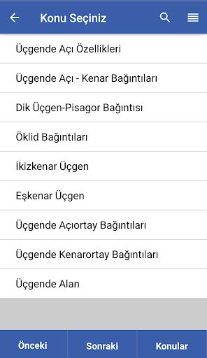 Geometri Formülleri