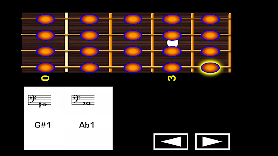 Bass Guitar Notes PRO Screenshot