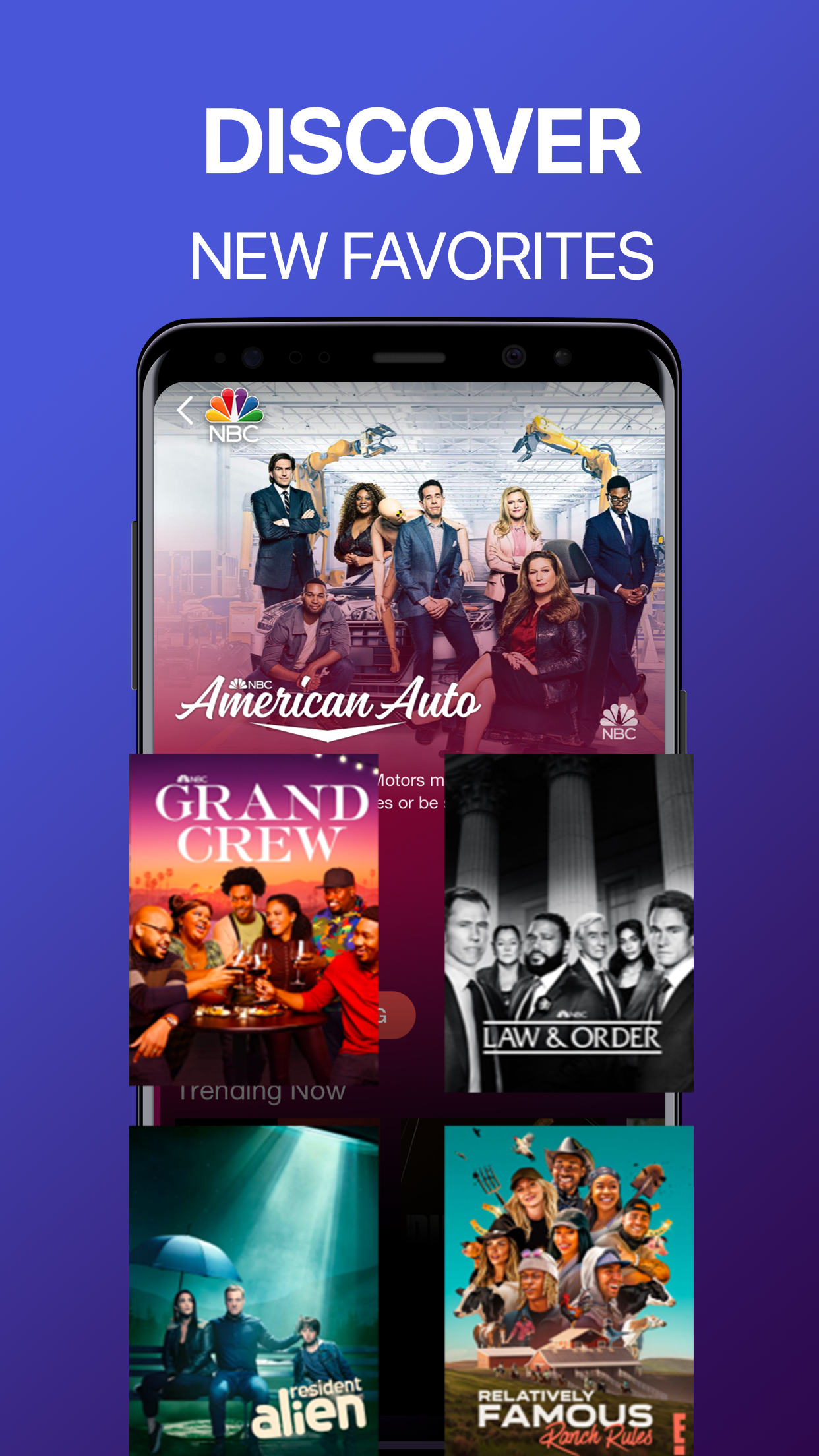 Android application The NBC App - Stream TV Shows screenshort