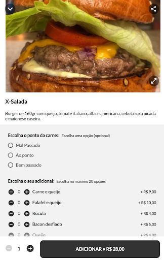 Raro Burger Screen 2