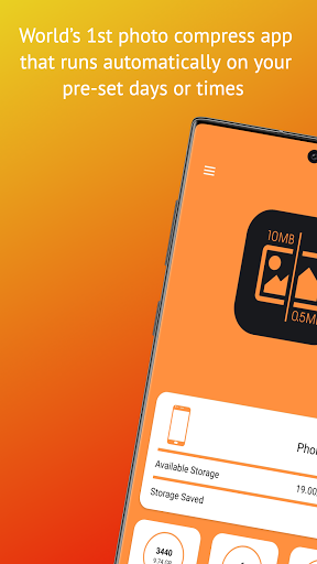 Android application Auto Photo Compress screenshort