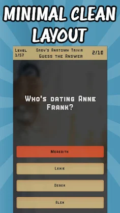 Grey's Anatomy Trivia Quiz - Screenshot 2
