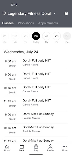 Legendary Fitness Miami LLC Screen 3