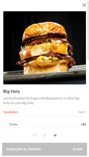 HOLY JUST BURGERS Screen 3