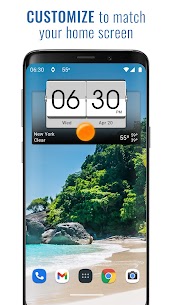 3D Flip Clock & Weather 2