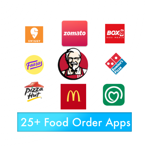 All in one food ordering app -  Icon
