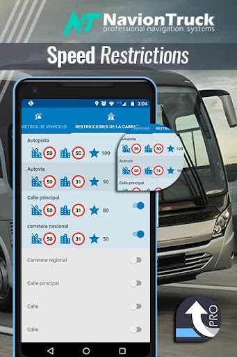 Android application GPS Navigator for Bus screenshort