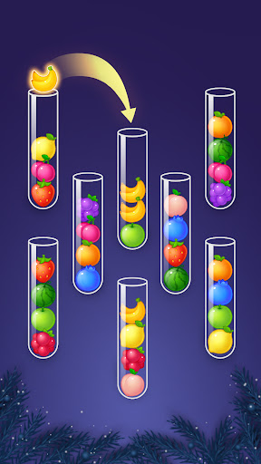 Color Ball Sort Wooden Puzzle Screen 3