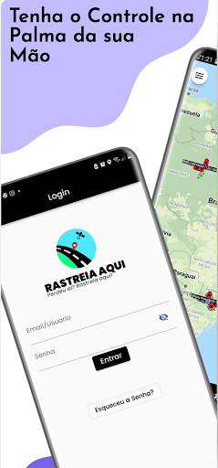 Android application Rastreia Aqui screenshort