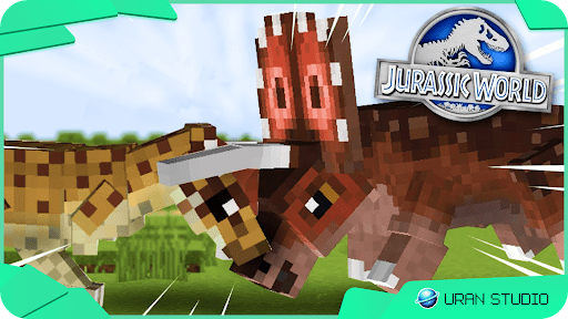 Jurassic park mod for MCPE