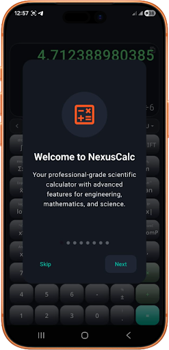 NexusCal Scientific Calculator screenshot 9