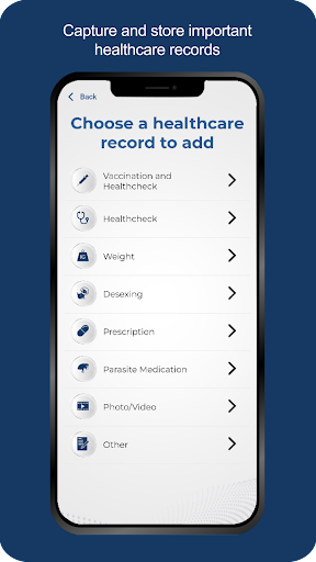 Pet Health Passport Screen 3