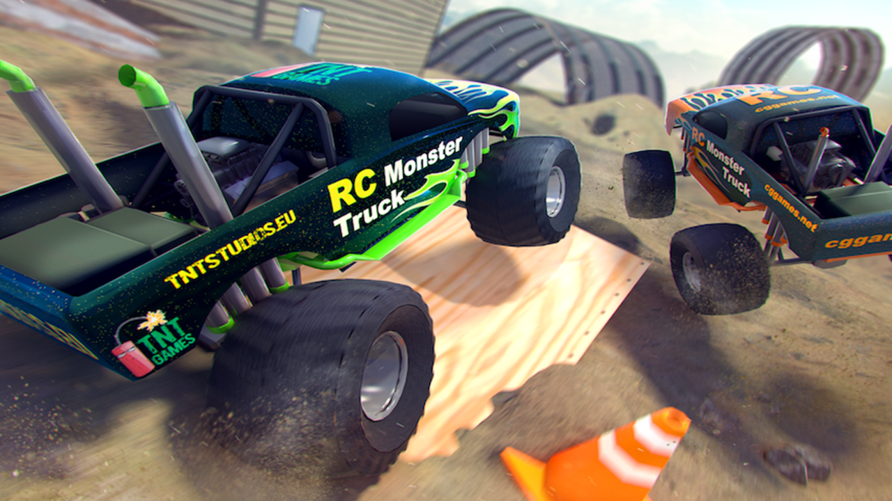 Android application RC Monster Truck - Offroad Driving Simulator screenshort