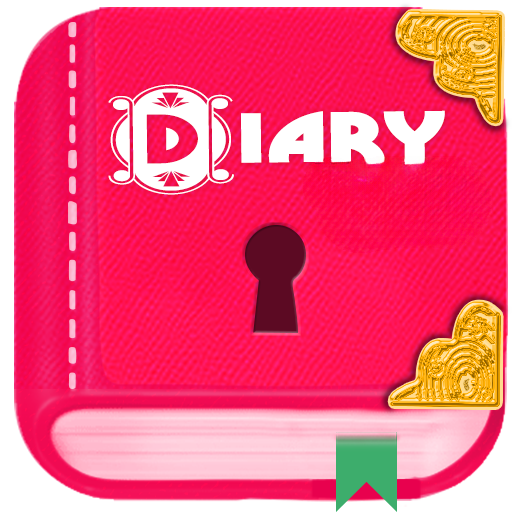 Diary with lock  Icon