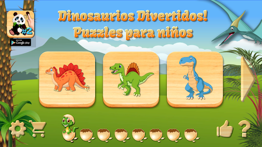 Dinosaurios Niños Rompecabezas - Aplicaciones en Google Play