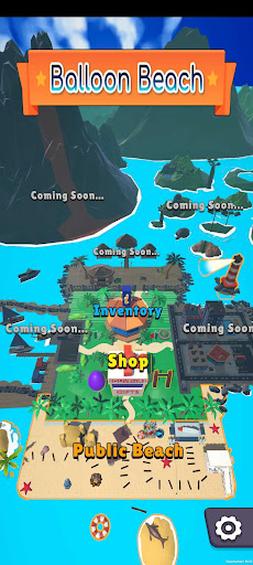 Android application Balloon Beach screenshort