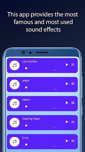 Sound Effects For Video Editor Screen 2