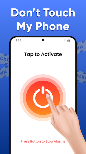 Android application Don't Touch My Phone Antitheft screenshort