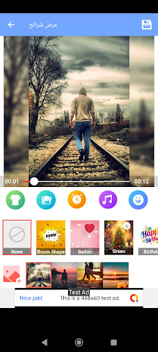 Android application Video Editor & Slideshow Maker screenshort