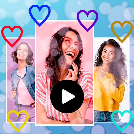 Photo video maker logo