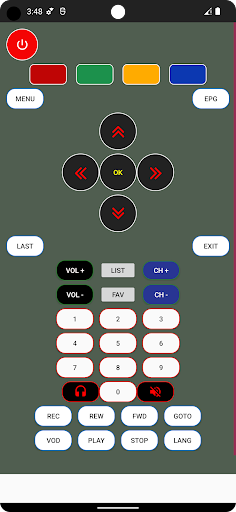 Remote for NXT Digital TV Screen 3