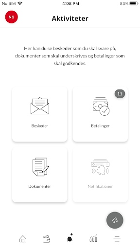 Android application Sparekassen-Bredebro screenshort