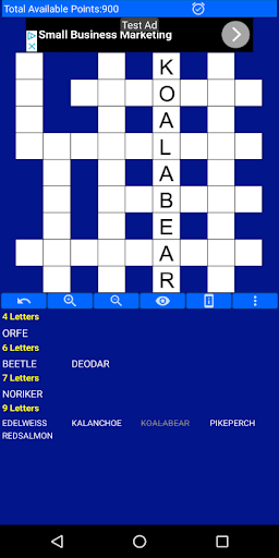 Fill it in puzzles Word Games 7.8 screenshots 2