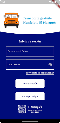 Transporte Escolar El Marqués Screen 2