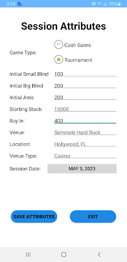 Poker Notes Screenshot 1 - AppWisp.com