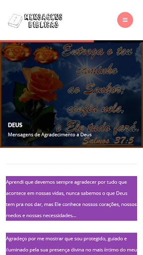 Mensagens Bíblicas Screen 2