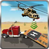 Helicopter Emergency Truck Landing Game icon
