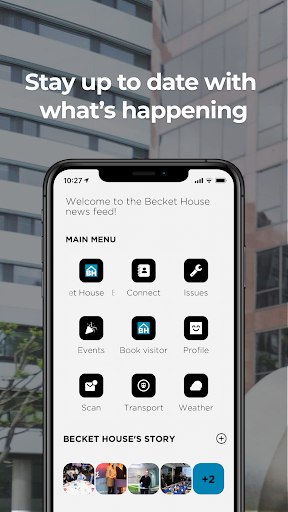Android application Becket House screenshort