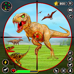 Wild Dino Hunter 3D Gun Games ikonoaren irudia